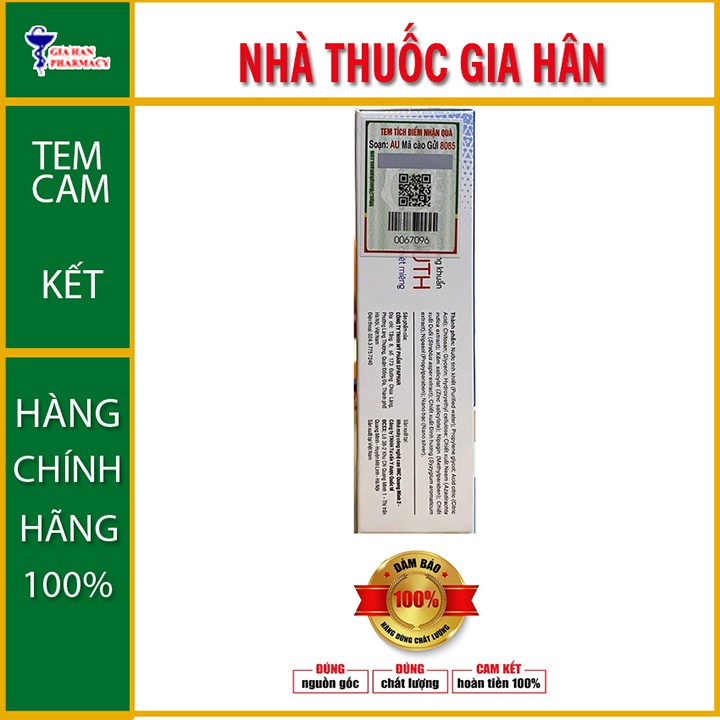 Gel Gumimouth - Sạch viêm nướu răng và dịu êm nhiệt miệng- tuýp 15gram.