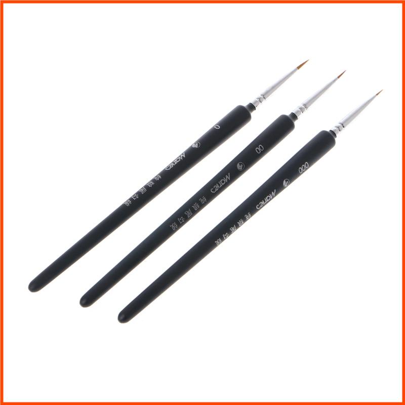 Bộ 3 Cọ Vẽ Tranh Cho Người Mới Bắt Đầu