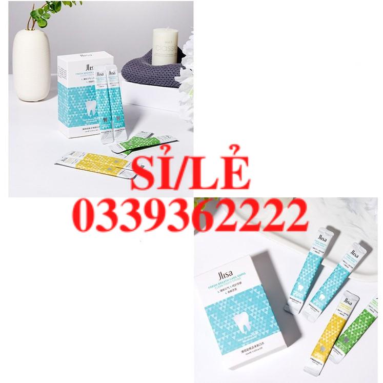 [ CHÍNH HÃNG ] Hộp 20 gói nước súc miệng thơm mát trắng răng Jlisa Sena Beauty 10ml*20 gói  HAIANHSHOP