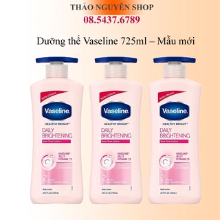 Dưỡng Thể Vaseline Healthy Bright Daily Brightening 725ml