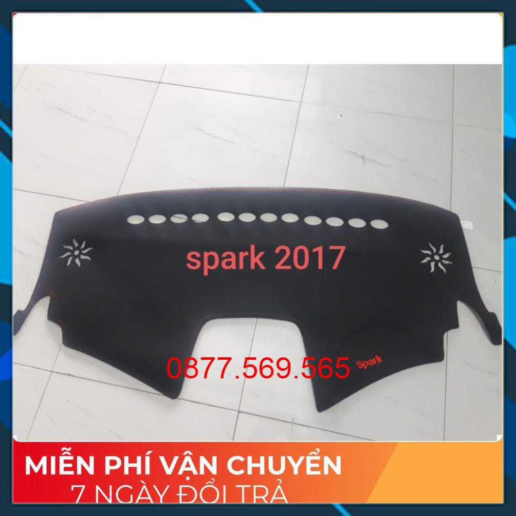 THẢM CHE NẮNG TAPLO XE CHEVROLET SPARK 2014-2017-THẢM TAPLO XE HƠI CAO CẤP-NHUNG LÔNG CỪU-DA VÂN CARBON 3 LỚP BẢO HÀNH