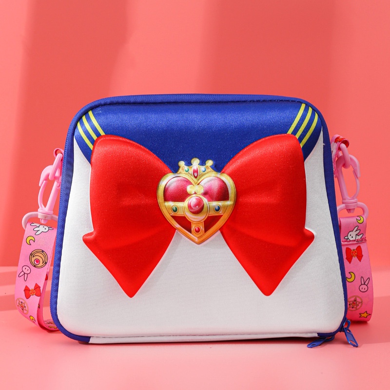 Sailor Moon Túi Đựng Mỹ Phẩm Phong Cách Thủy Thủ Mặt Trăng Xinh Xắn Cho Nữ