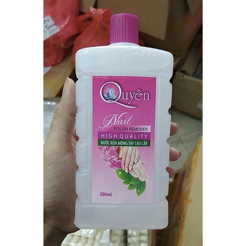 Nước rửa móng Quyên-aceton rửa móng