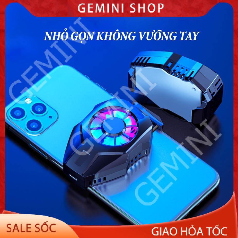 Quạt tản nhiệt gaming SÒ LẠNH siêu mát Memo L-01 cho điện thoại GEMINI SHOP