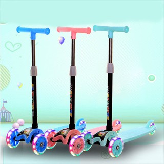 Xe trượt scooter ba bánh phát sáng