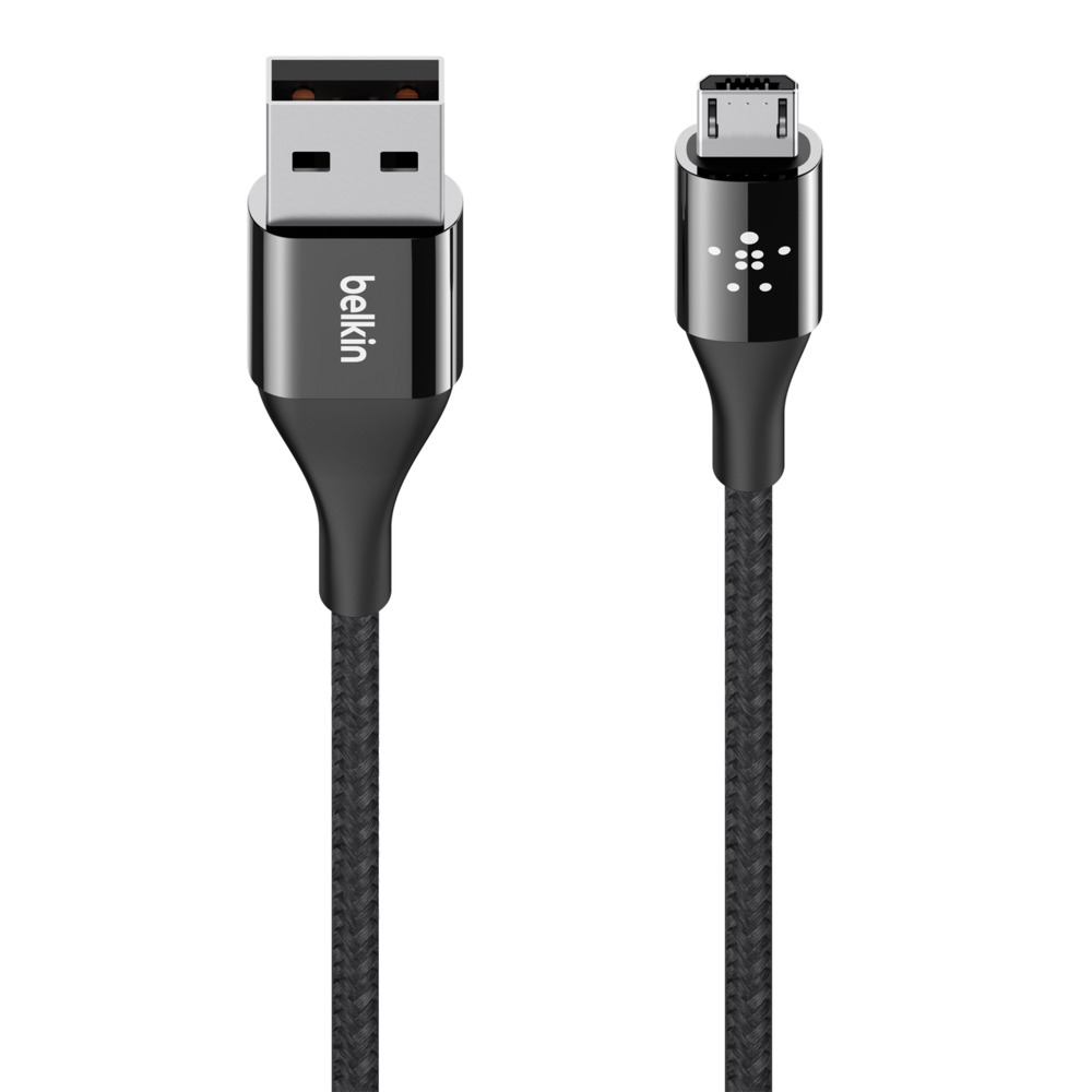 Cáp sạc Micro Belkin Duratek vỏ dù kevlar siêu bền 1.2m, hàng chính hãng cao cấp - BH 2 năm - F2CU051bt
