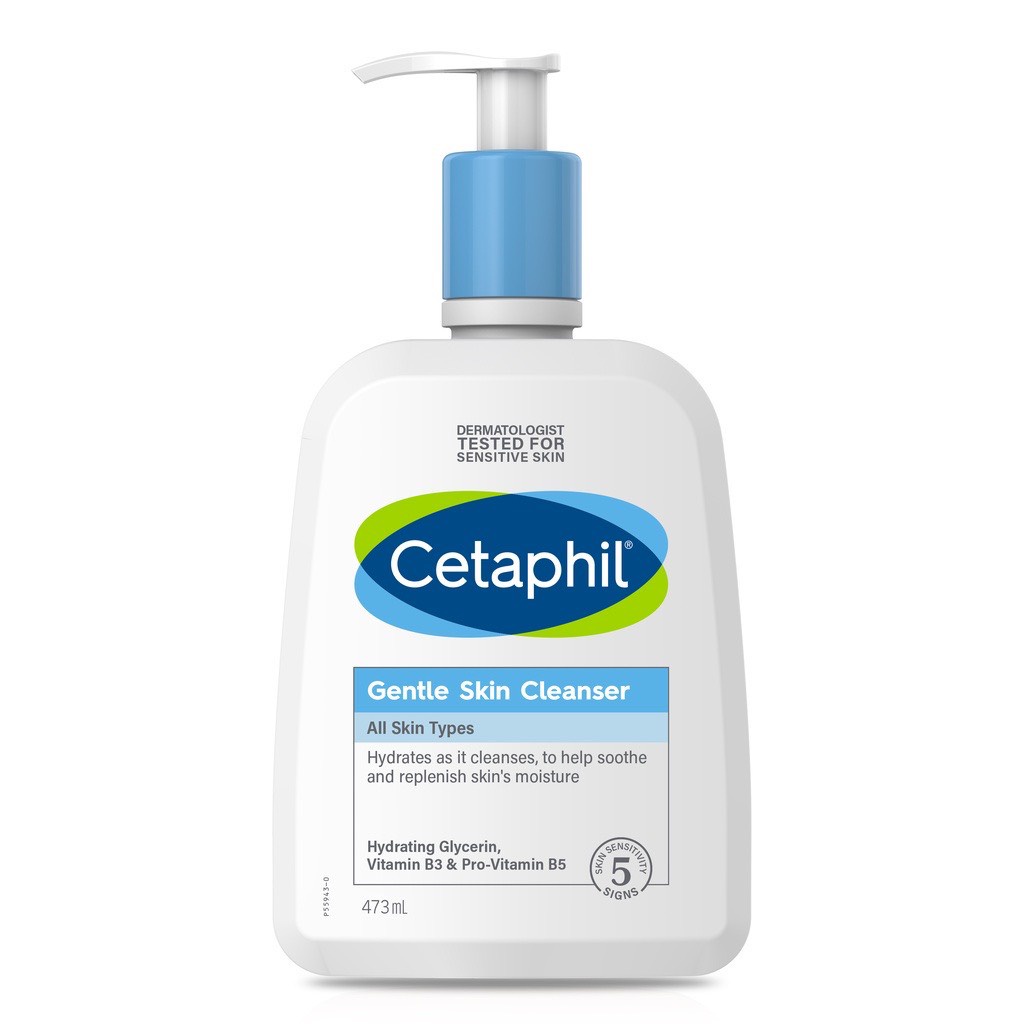 Sữa rửa mặt làm sạch dịu nhẹ Cetaphil Gentle Skin Cleanser 473ml