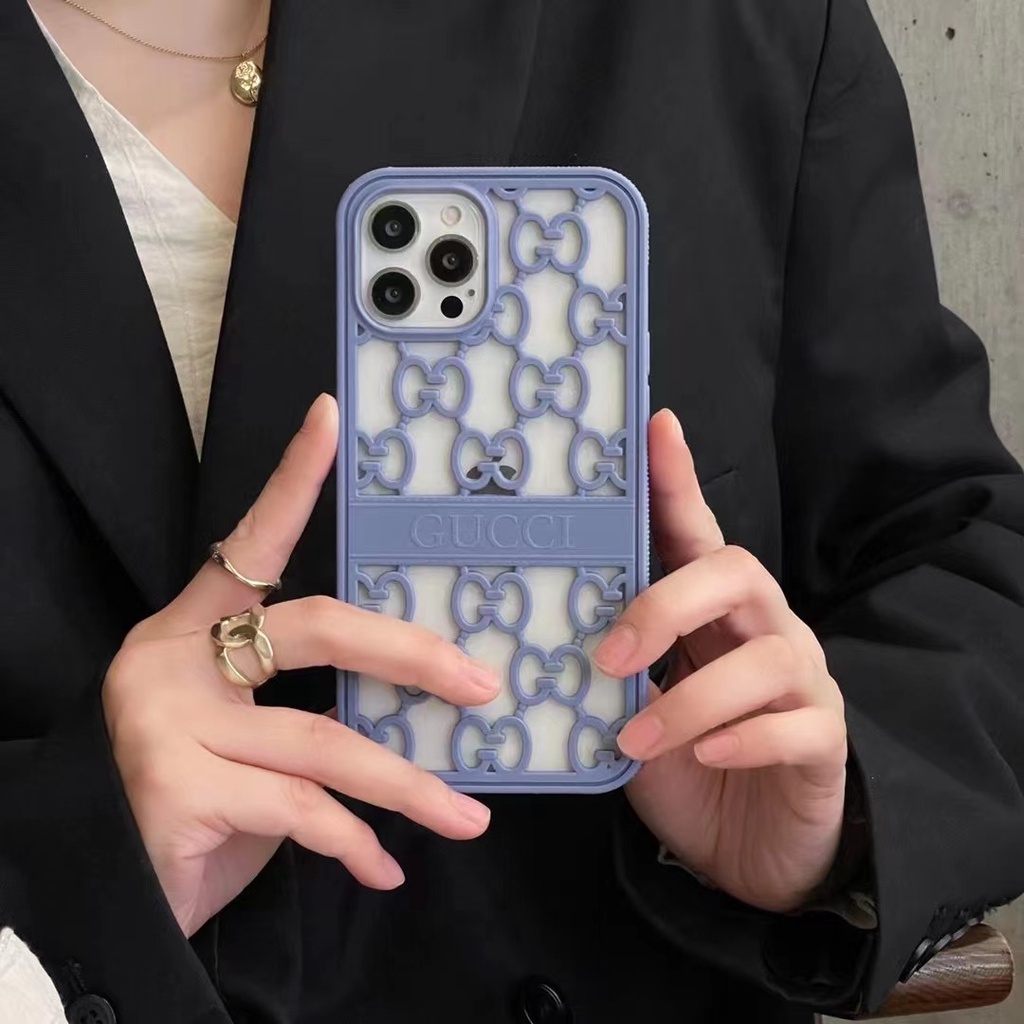 Ốp Điện Thoại Họa Tiết GUCCI Sang Trọng Thiết Kế Tản Nhiệt Cho iphone 13 Pro Max i13 13pro i11 11ProMax i11 12Pro 12 Pro Max