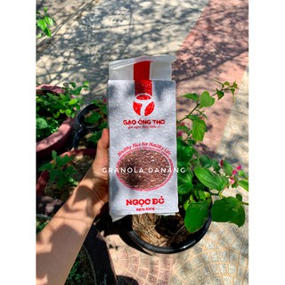 GẠO LỨT ĐỎ ÔNG THỌ 1KG - TÚI ĐÓNG GÓI HÚT CHÂN KHÔNG