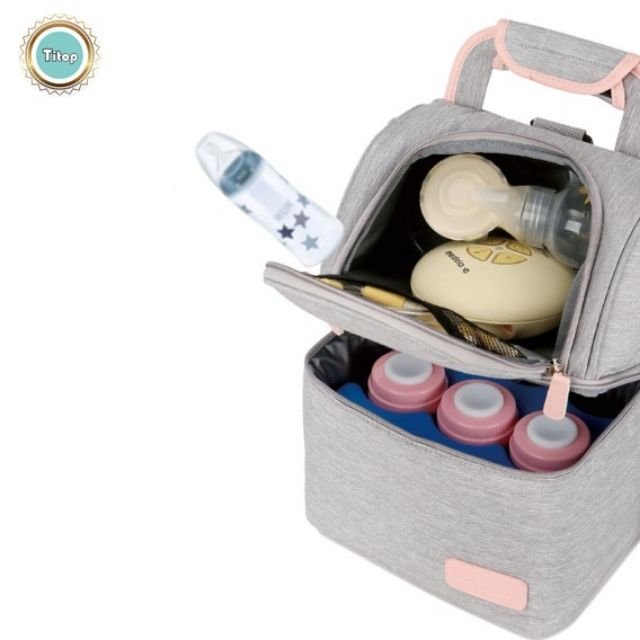 Balo Bỉm Sữa Giữ Nhiệt VCOOL Sành Điệu Cho Mẹ Và Bé