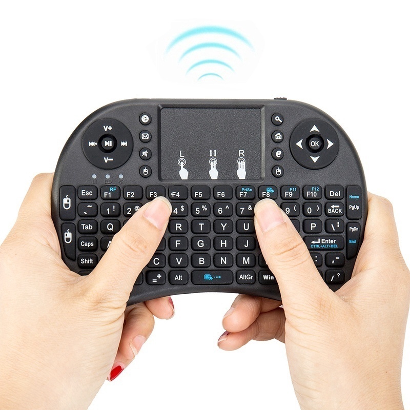 [Bayar Di Tempat]yingyu Wireless Fly Air Mouse Keyboard Remote Touchpad For KODI Android TV BOX PC