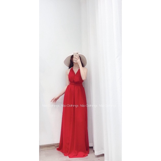 Đầm Dạ Hội Maxi Voan Form Dài UP hhp (Mẫu Mới)