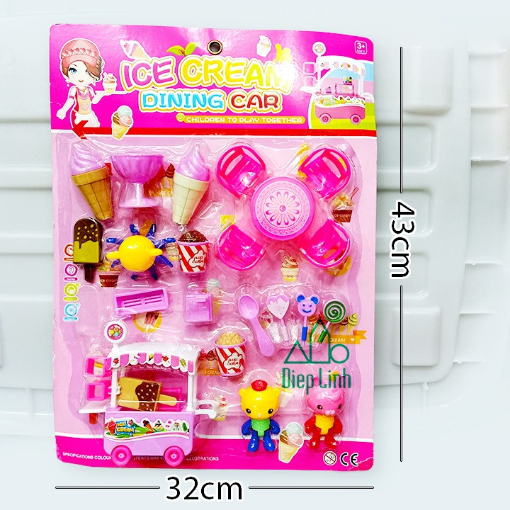 Bộ Đồ Chơi Full Box Vỉ Lâu Đài Mèo Hello Kitty Đồ Chơi Quà Tặng Cho Bé