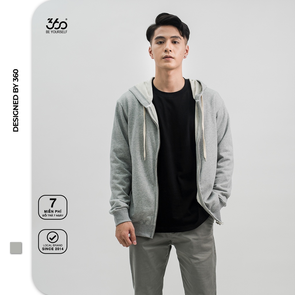 Áo khoác nỉ dài tay local brand 360 Boutique giữ nhiệt tiện lợi - KNMTK204 | WebRaoVat - webraovat.net.vn