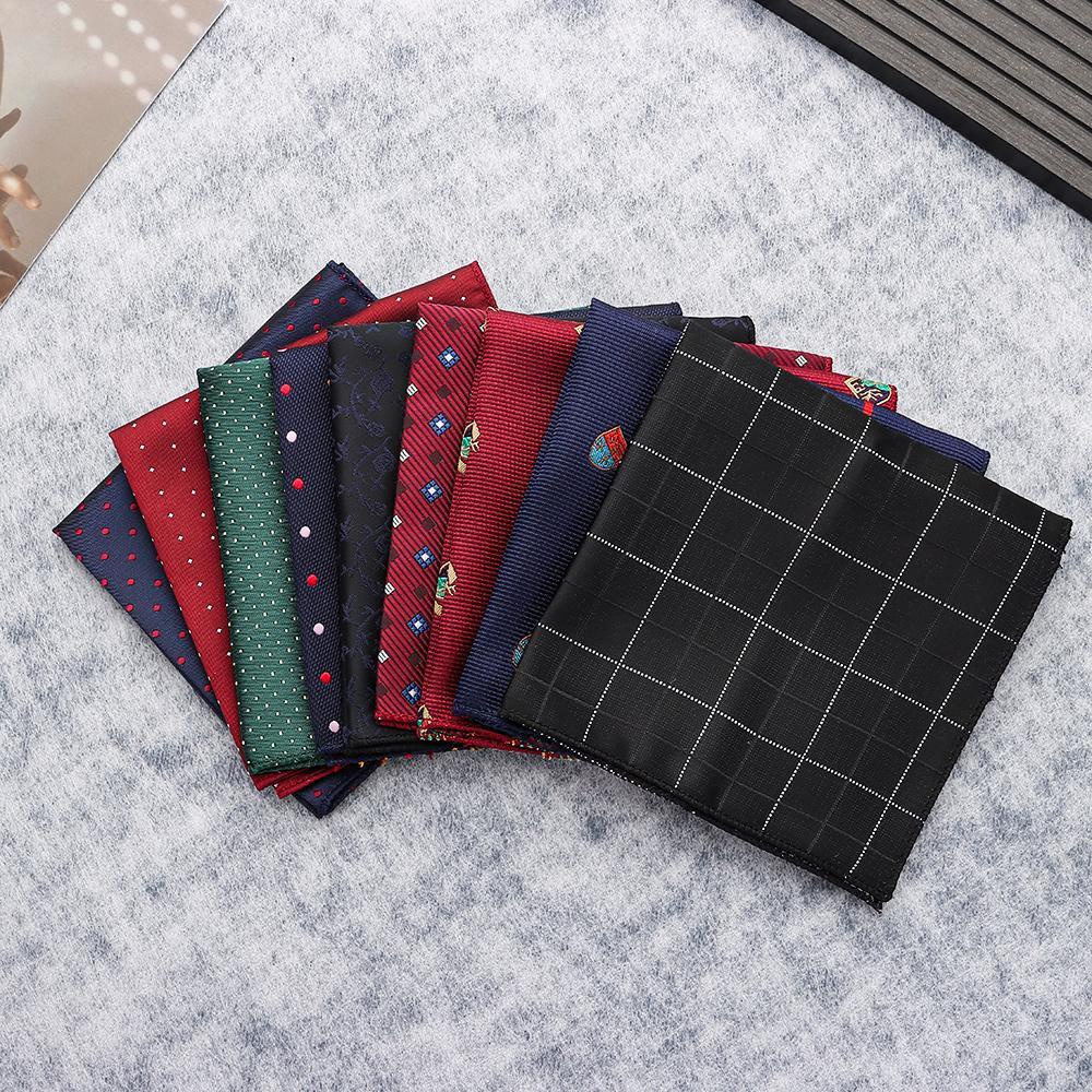 YOLA Khăn Tay Satin Vuông Bỏ Túi Thời Trang Cho Nam