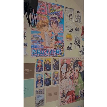 POSTER ANIME MANGA Theo yêu cầu CÓ KEO CHỐNG NƯỚC