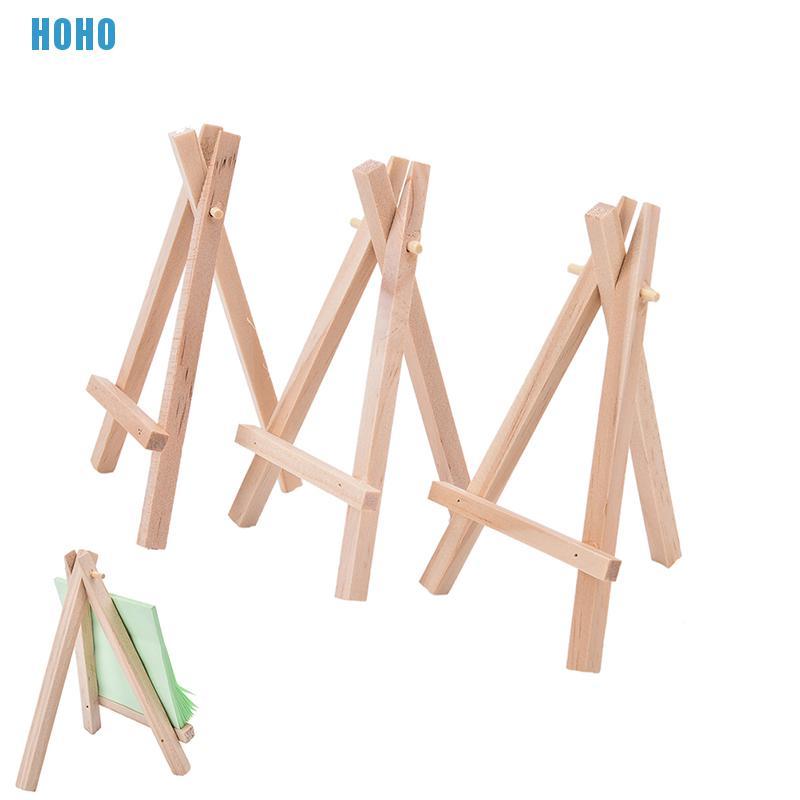 Set 1 / 3 Giá Đỡ Bảng Vẽ Tranh Mini Bằng Gỗ Tiện Dụng