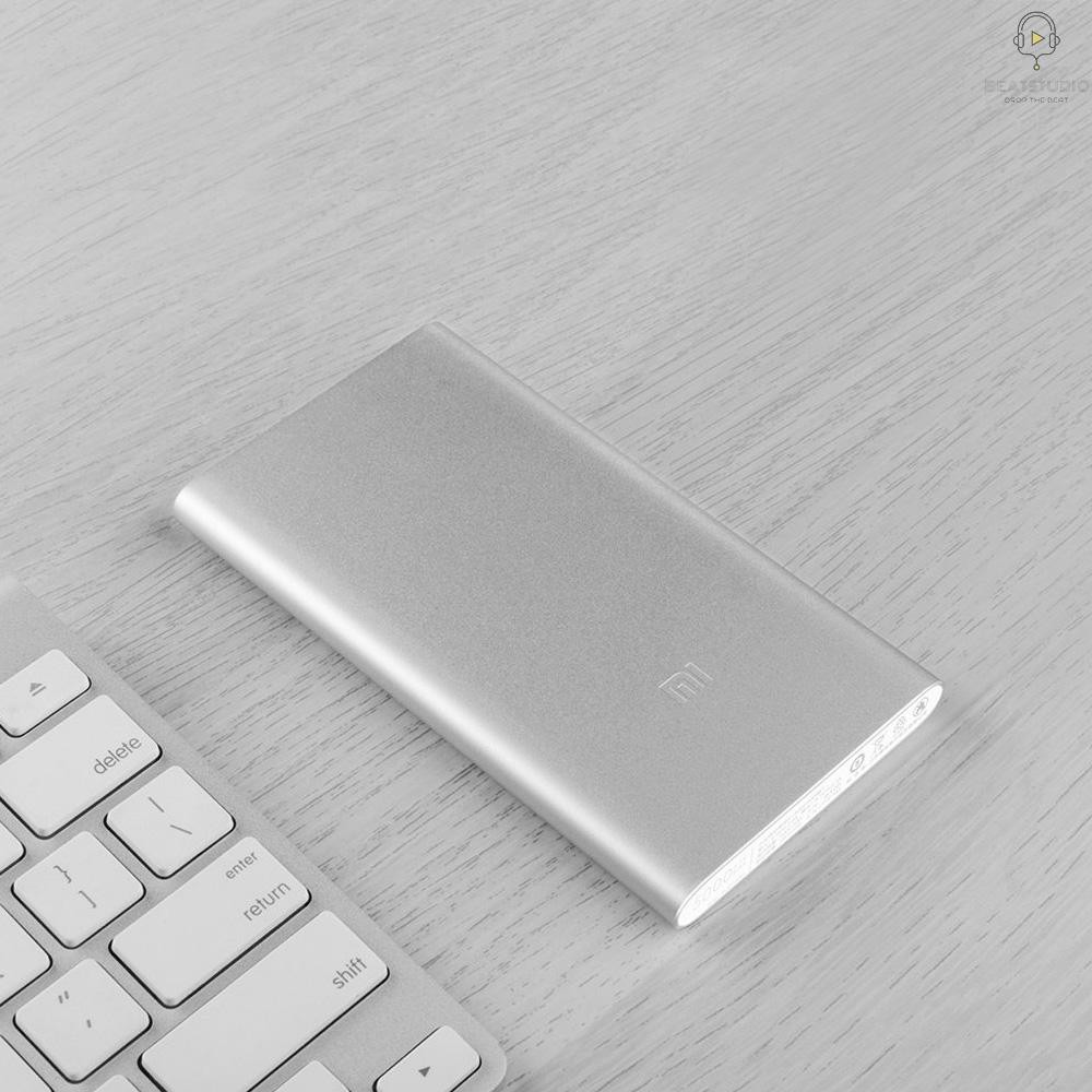 Ốp Lưng Kim Loại Sạc Dự Phòng Xiaomi Power Bank 2 5000mah Cho Iphone 11 Pro Samsung