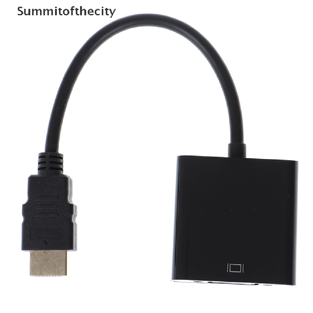 Cáp Chuyển Đổi HDMI Sang VGA Màu Đen Chuyên Dụng Cho Máy Chiếu
