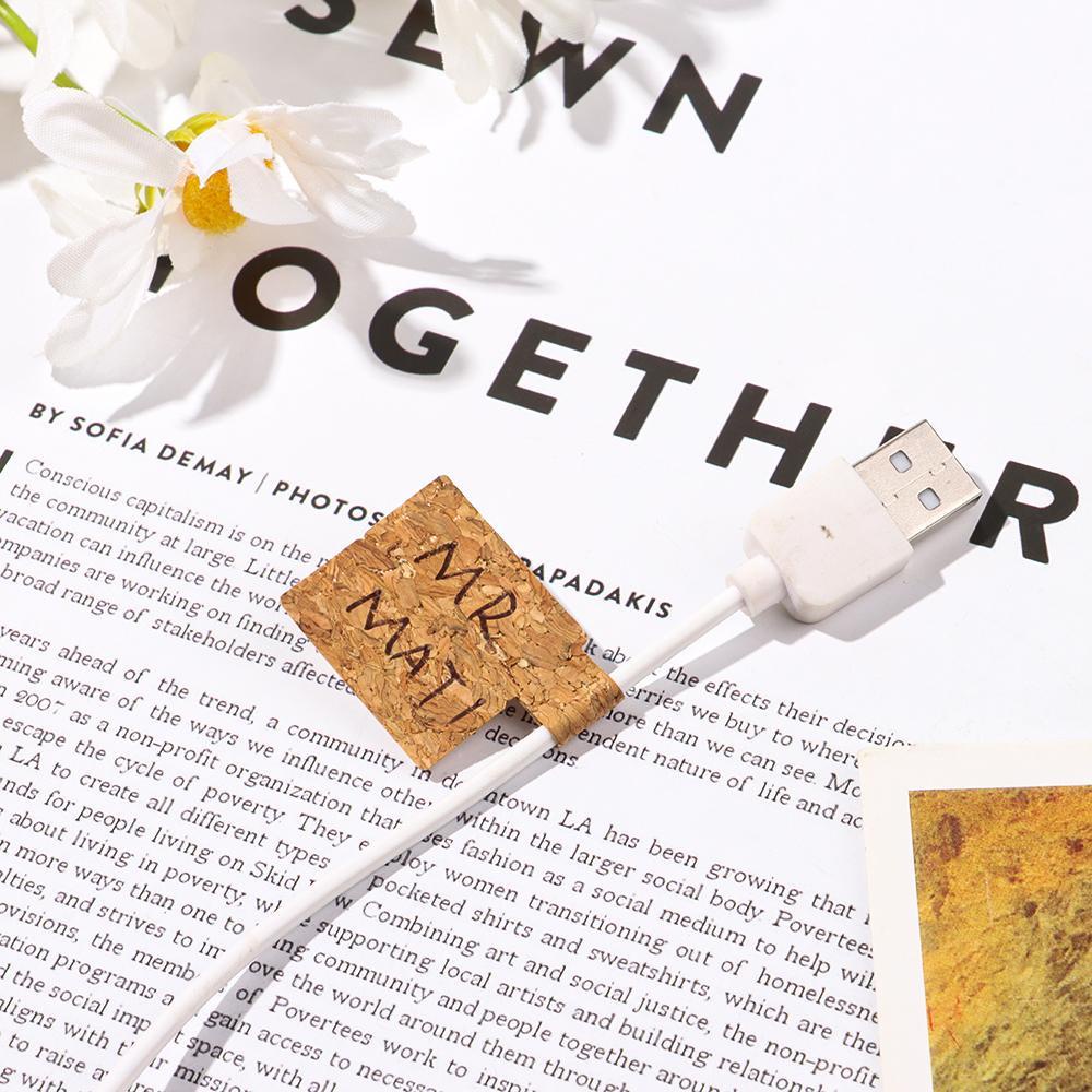 PISTA 1 Bộ Nhãn Dán Phân Loại Bằng Gỗ Chống Thấm Nước Cho Nhà Bếp