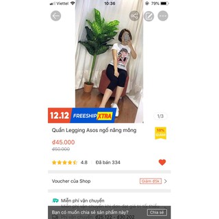 Quần Legging A.sos ngố co dãn 4 chiều