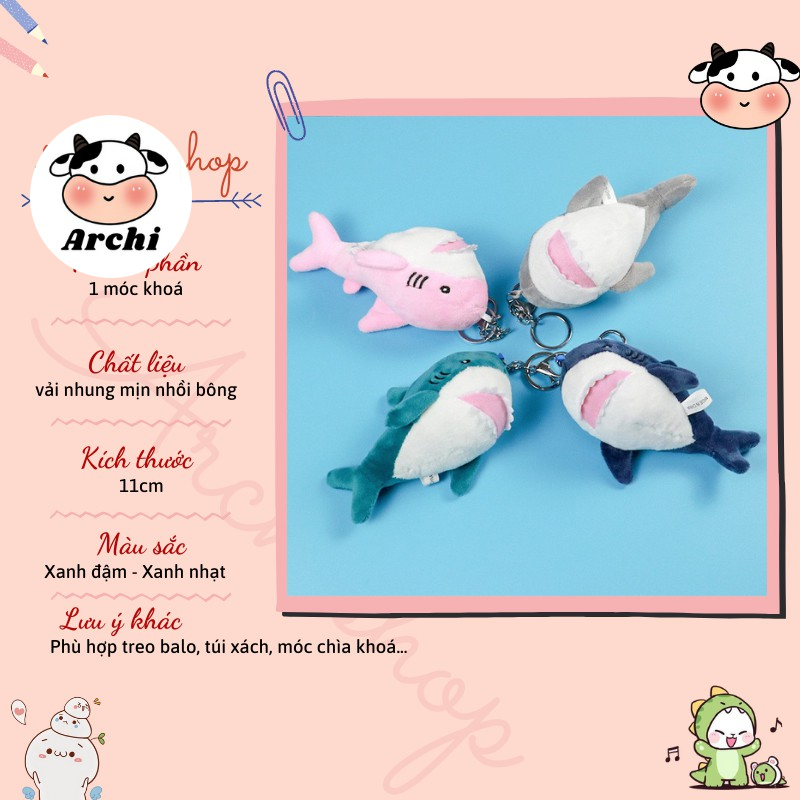 Móc khoá, móc bông cài balo hình thỏ bụng hồng