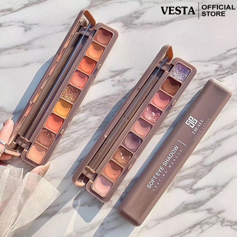 Phấn Mắt Nhũ Lameila - Bảng Phấn Mắt 9 ô Fulezi Soft Eye Shadow | BigBuy360 - bigbuy360.vn