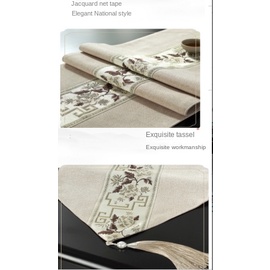 Khăn Trải Bàn Trà Chống Thấm Nước Phong Cách Trung Hoa Mới