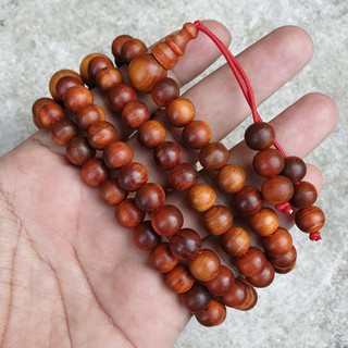 Chuỗi Gỗ Máu Rồng [Thật] Từ Indonesia, 8-9Mm, Vòng Deo Phong Thủy, Niệm Phật, Trì Minh Chú, Bảo Hộ Bình An