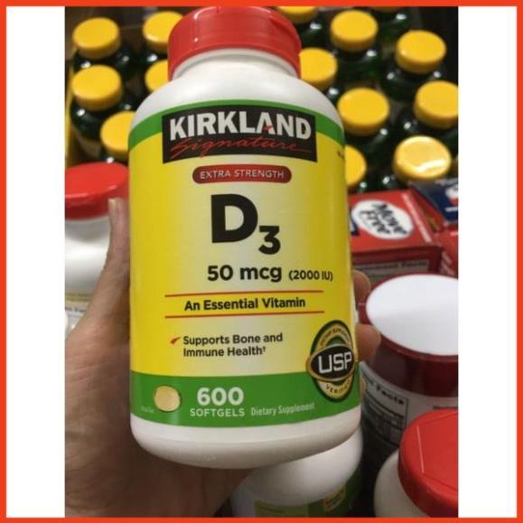 Viên Bổ Sung Vitamin D3 600 Viên