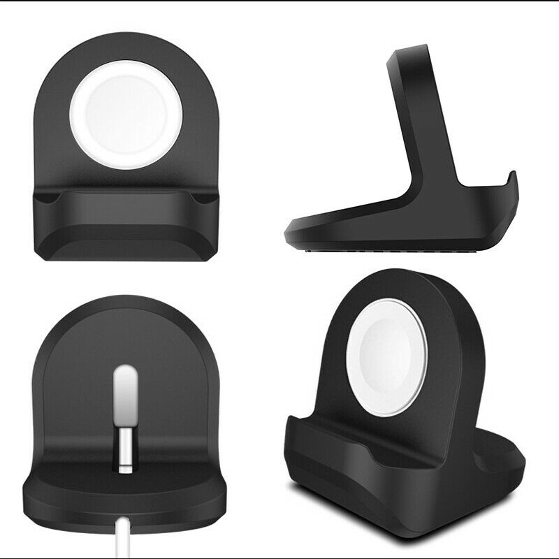 Đế Sạc Silicone Cho Đồng Hồ Thông Minh Apple Watch Series 3 2 1
