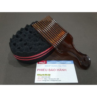 Bộ Lược Tạo Kiểu Tóc Châu Phi, Lược Premlock Tạo Kiểu Tóc Xoăn.(Ảnh thật)