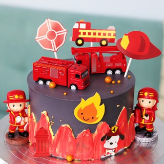 Set trang trí cứu hỏa các loại