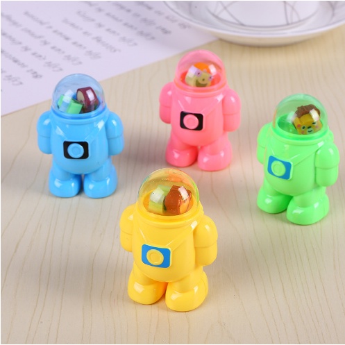 Gọt bút chì phi hành gia tặng kèm tẩy cute dễ thương E827