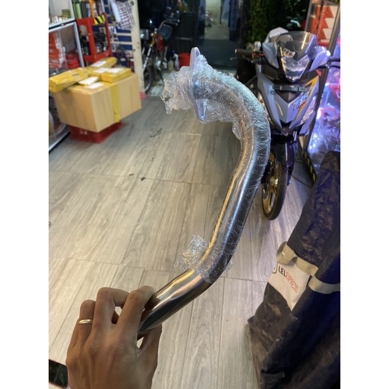 cổ pô exciter135 size 32 gắn cho xe ex135  hàn pô zin