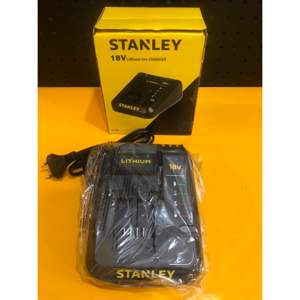 Bộ sạc pin Lithium 18V-1Ah Stanley SC201