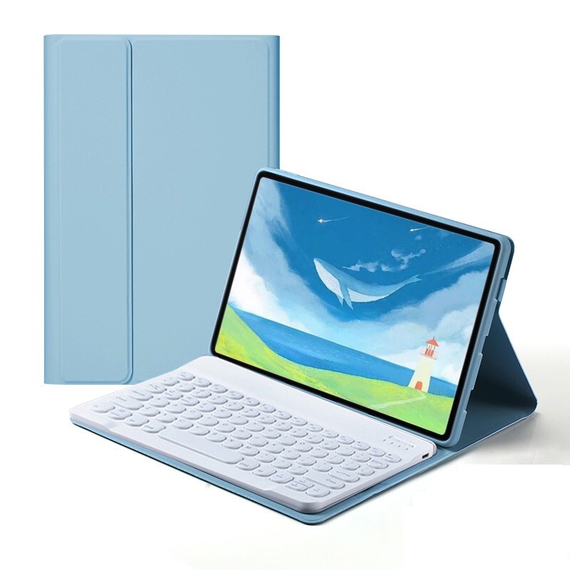 Bao da pu máy tính bảng kèm bàn phím bluetooth không dây cho Xiaomi Pad 5 Pro 2021 Mipad 5 11'
