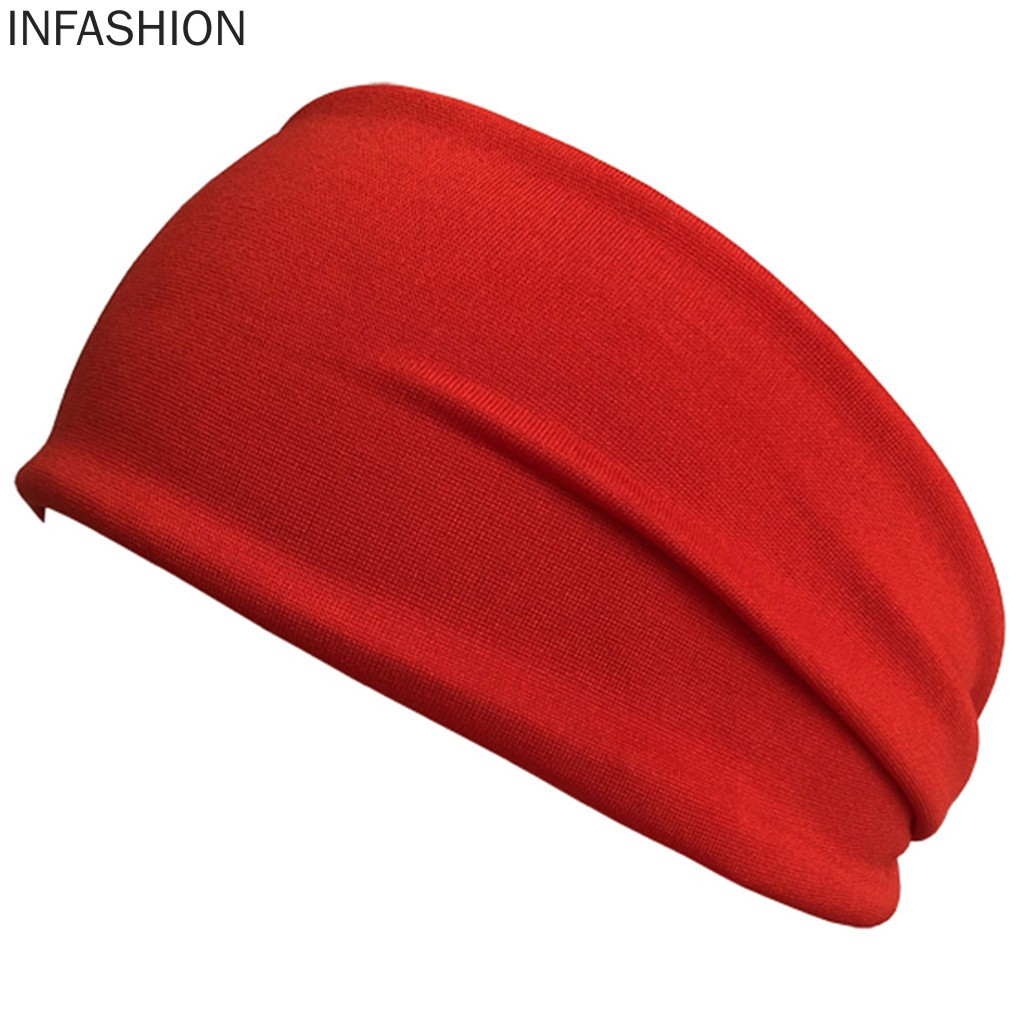 Băng Đô Đeo Trán Thể Thao Co Giãn Chống Thấm Nước