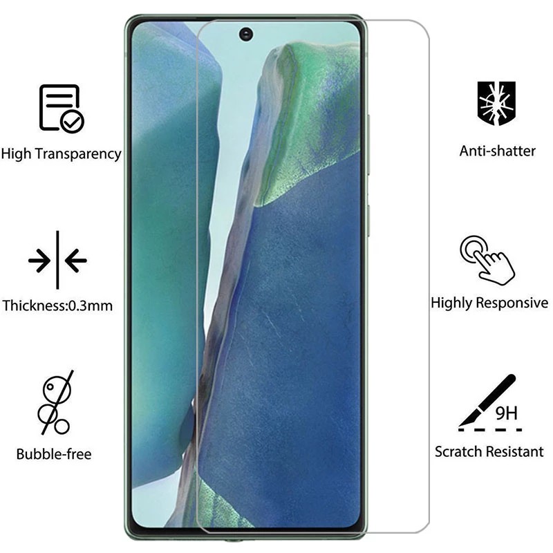 Miếng dán kính cường lực 2.5D bảo vệ màn hình điện thoại For Samsung Galaxy Note 10 20 S22 S21 Plus S20 Ultra FE 5G S10 Lite S10E A04 A04s A03 A03s M62 M53 M52 M32 M22 5G M51 M31s M11 M62 F62 M21 M31 M30s M21s M12 A12 A11