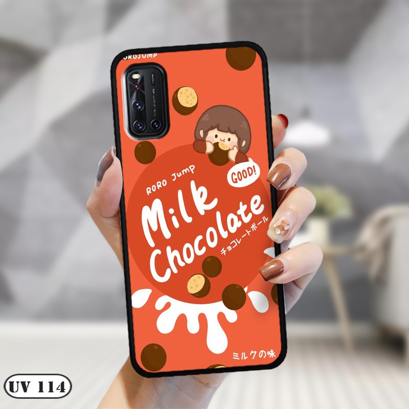 Ốp lưng điện thoại Vivo V19  - lưng nhám viền dẻo