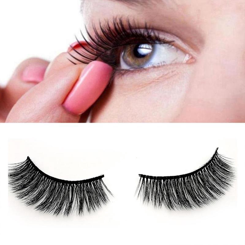 [Hàng mới về] Set 5 cặp lông mi giả 2d dày tự nhiên quyến rũ tiện lợi