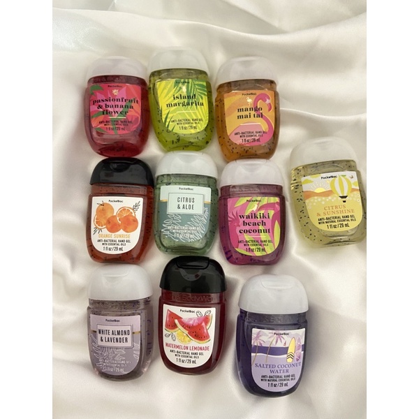 [BILL MỸ] SET 10 CHAI GEL RỬA TAY KHÔ BATH & BODY WORKS