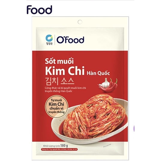 01 thùng sốt muối kim chi O'food