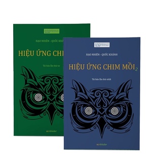[Tặng] Bút bi bấm nhiều hình dễ thương mực xanh - Combo Hiệu ứng chim mồi (tập 1 + 2) Freeshipxtra