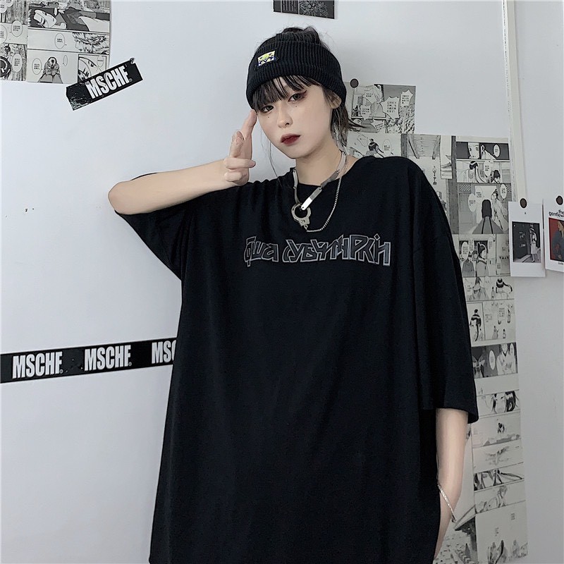 Áo thun tay lỡ form rộng unisex Neko.sg ATL220