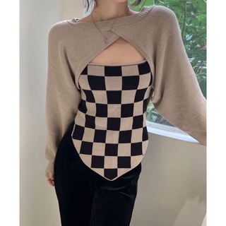 [ORDER] Áo kiểu croptop len cá tính