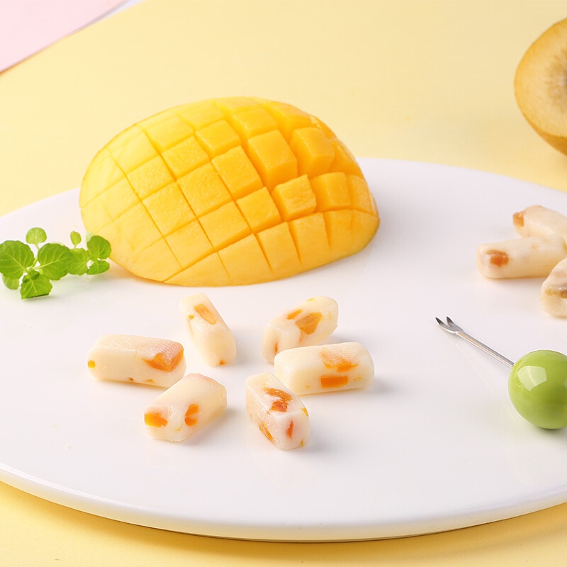 [ Lạ ngon ] Kẹo sữa lắc hoa quả vị Xoài / Kiwi gói 48g