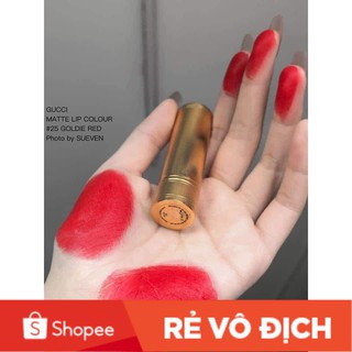 [Bebu123] SON GUCCI MATTE 25  - ĐỎ CỔ ĐIỂN