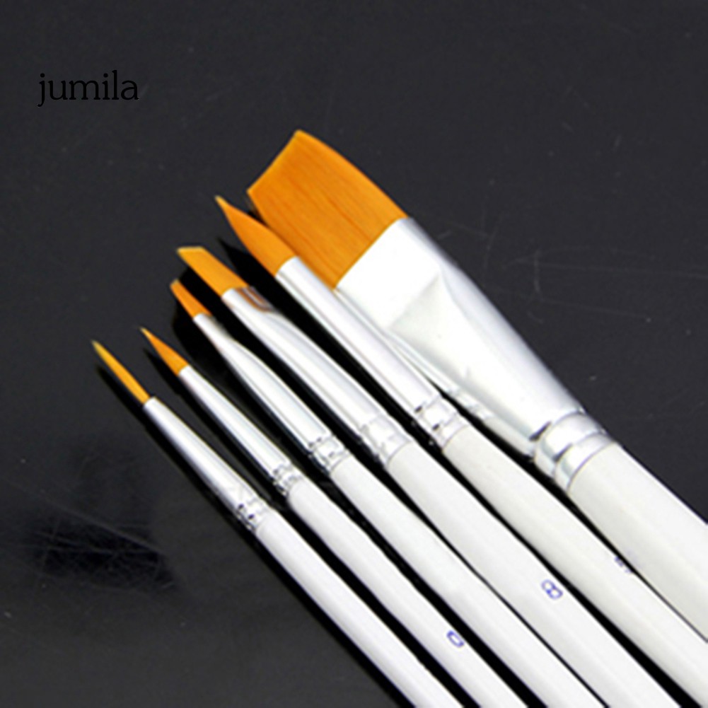 Set 6 Cọ Vẽ Màu Nước Chuyên Nghiệp