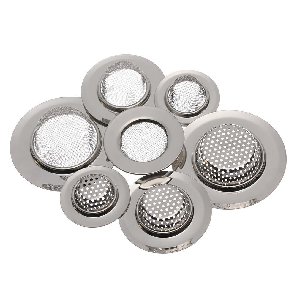 UUMIR Lưới lọc rác bồn rửa chén/bồn tắm chống tắc nghẽn tiện dụng